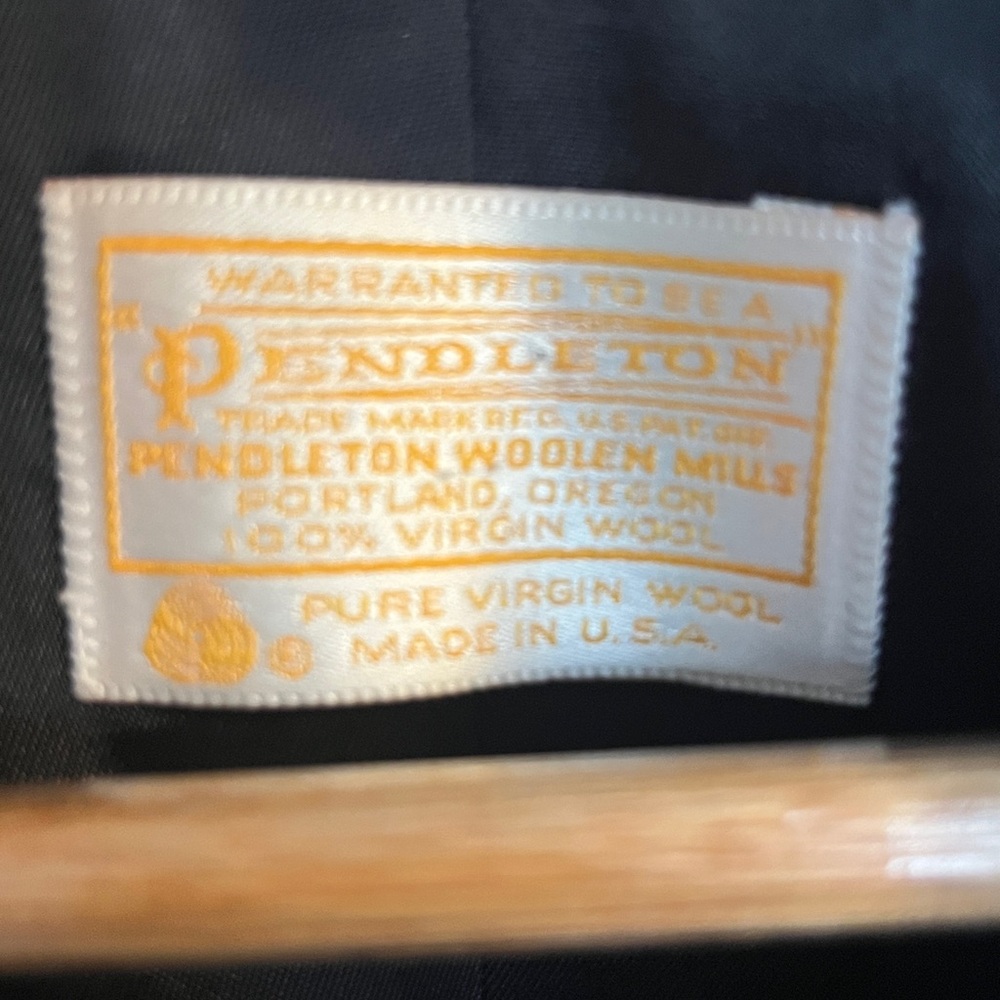 Pendleton Wool Blazer Herringbone - image 7